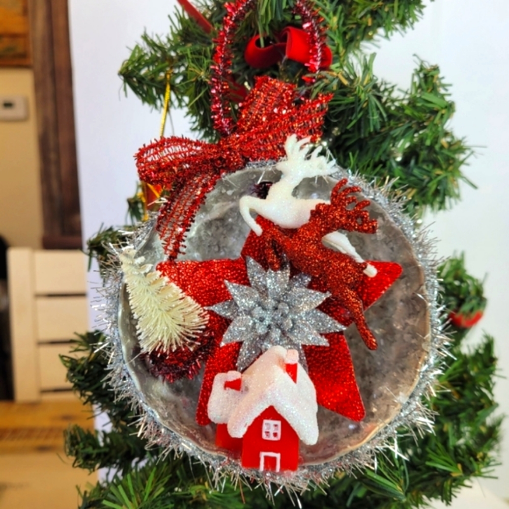 Vintage Jell-O Mold Christmas Ornament